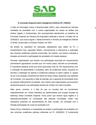 Carta PL de IA